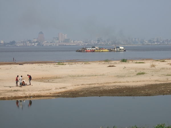 View of Kinshasa from Brazzaville