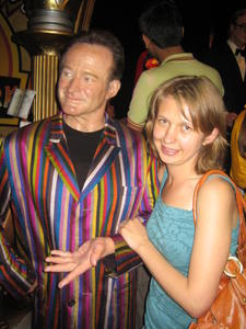 with Robin Williams
