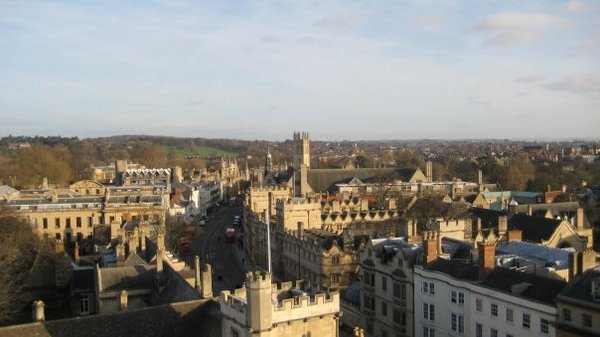 view over Oxford