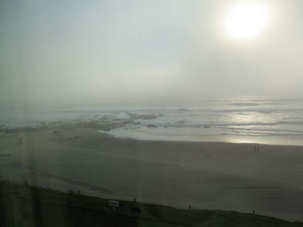 The Beach at Lincoln City.  