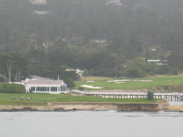 View of the 18th Hole at Pebble Beach