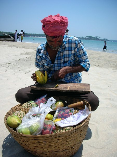 Palolem beach, Goa, Inde