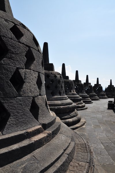 Borobudur, Java, Indonesie