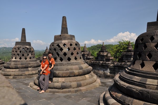 Borobudur, Java, Indonesie