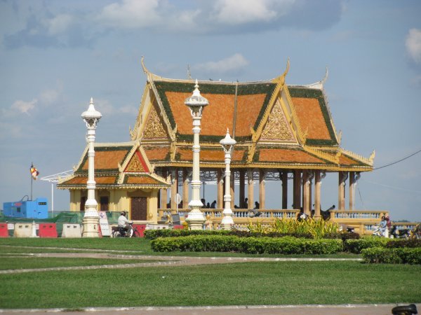 A prety building in Phnom Penh