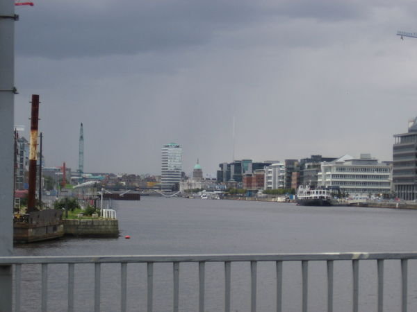 View of Dublin from the bay