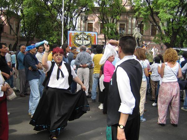 Feria de Mataderos - Couple dancing Folklore 2