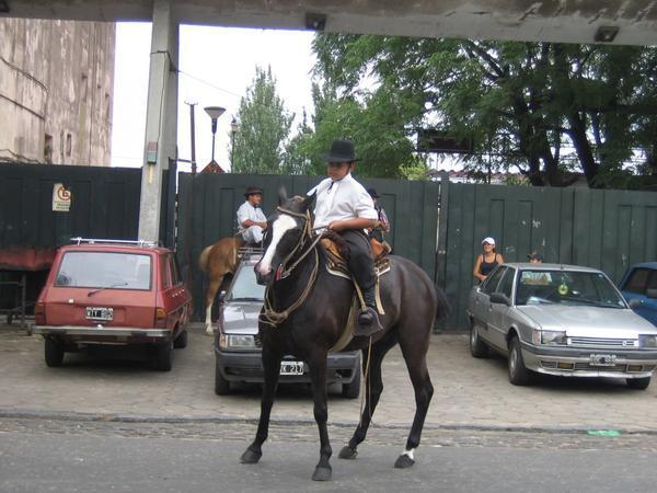 Feria de Mataderos - Boy on his horse