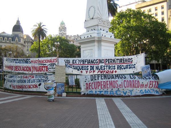 Plaza de Mayo-Demonstartion