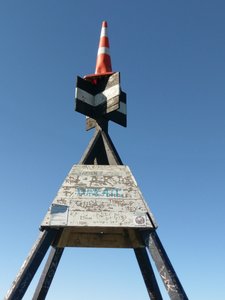 ...und das Gipfelkreuz auf Neuseelandart.