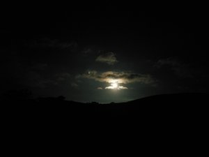 Mondnacht über Fletcher Bay
