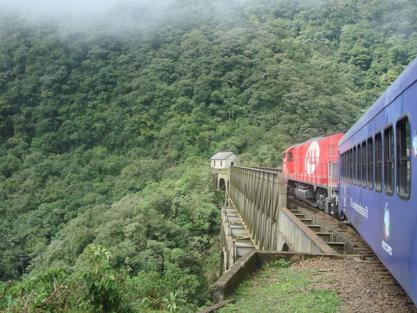 Train from Curitiba to Moretes