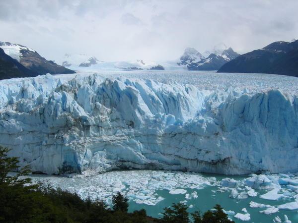 overview of perito Moreno glacier