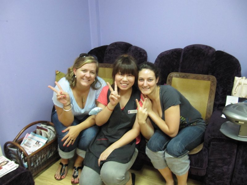 my nail lady with us