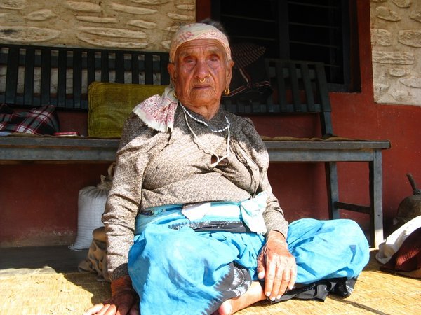 Sarangkot's Oldest Resident