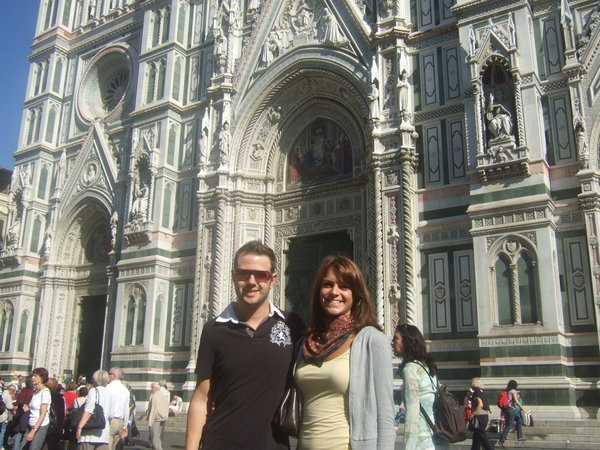 Us outside the Duomo