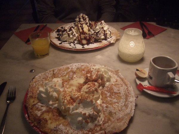 our HUGE pancakes