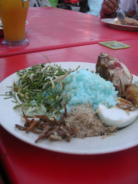 Kerabu rice