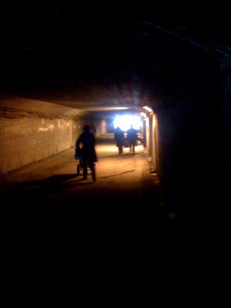 Exploring Dark Tunnels