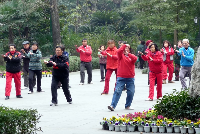 Tai Chi - Bai Hua Tan Park (Chengdu)