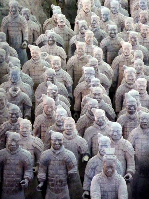 The Army of Terracotta Soldiers