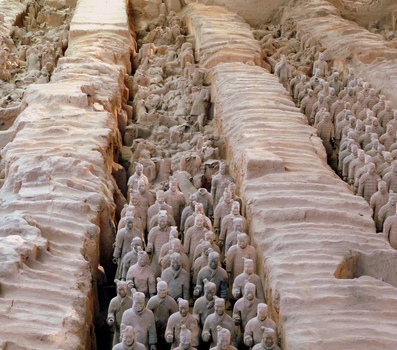 The Army of Terracotta Soldiers