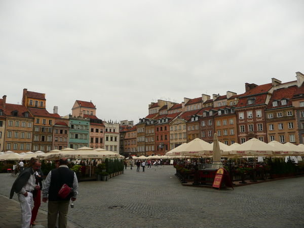 Warsawa old town square