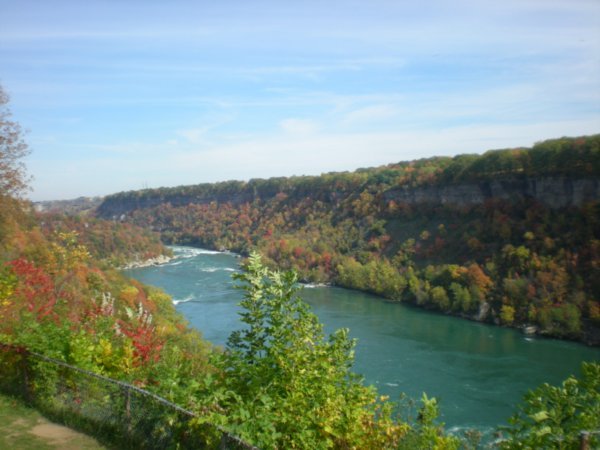 the drive to Niagara on the lake