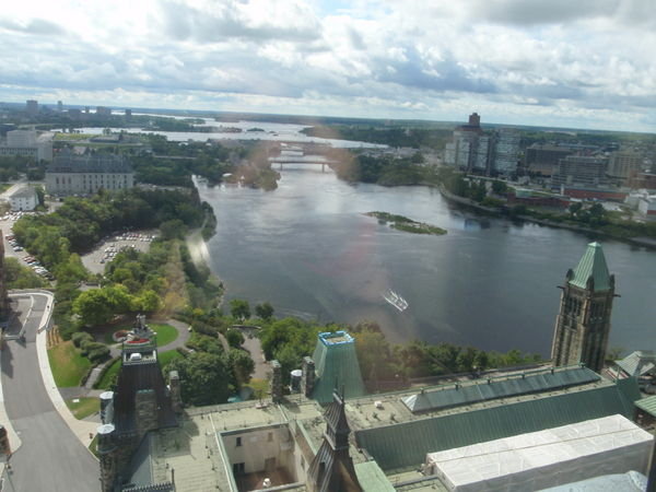 Ottawa from the clock tower