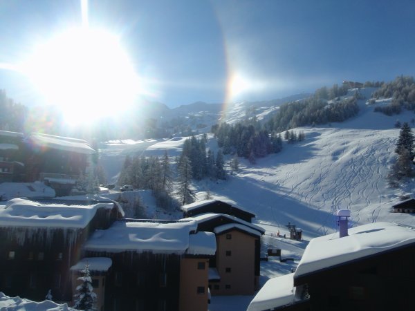 The view from our chalet