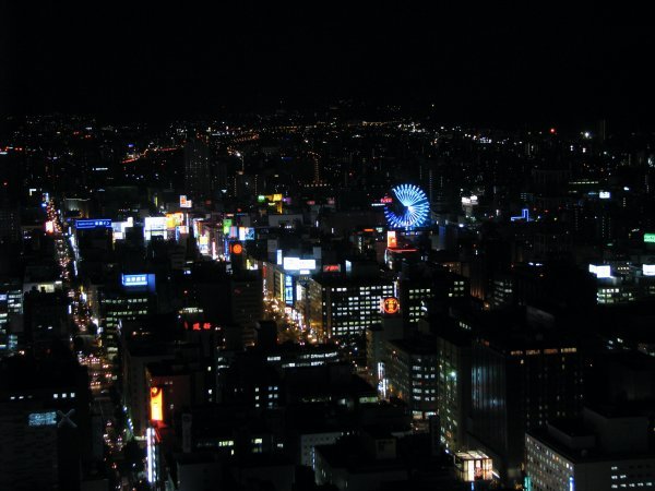 Sapporo at Night