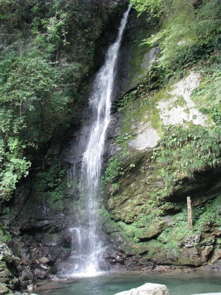 Beautiful Waterfall at Iya Valley 