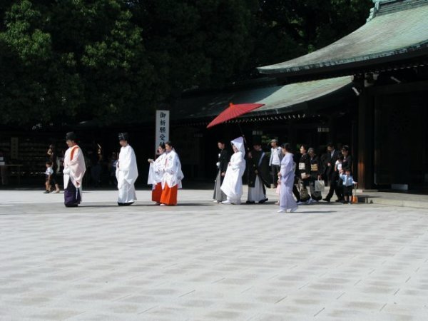 Shinto Wedding Procession