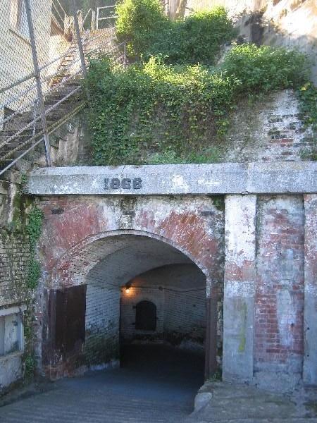 Alcatraz tunnels