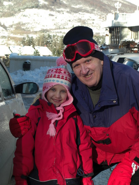 Lily and NOnno..ready for the slopes.