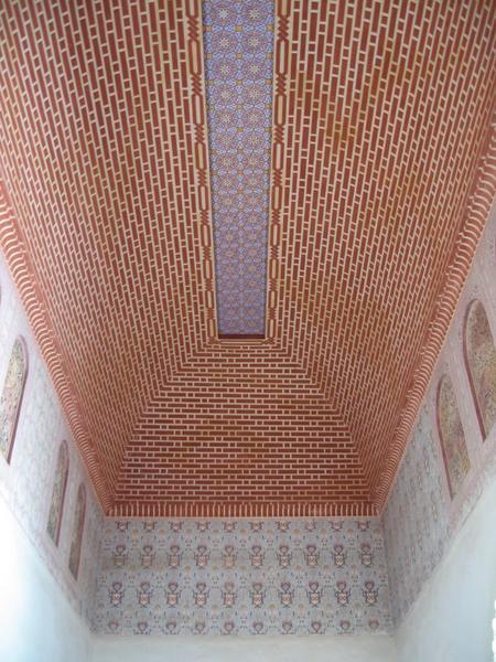 Ceiling within the palace.