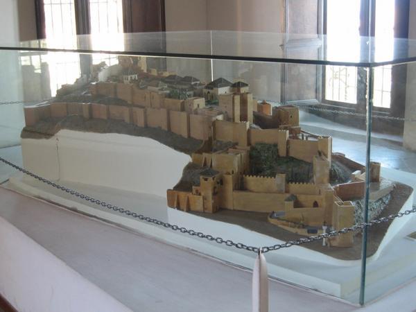 Model of the Alcazaba & Gibralfaro.