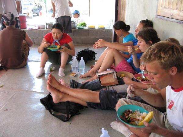 Lunch with YWAMers