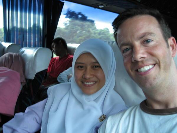 on the bus to Ipoh