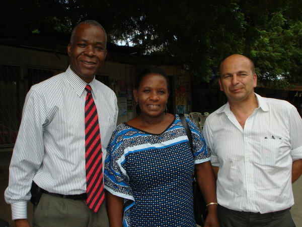 Lennard, Ms. Mwanyika and Bill