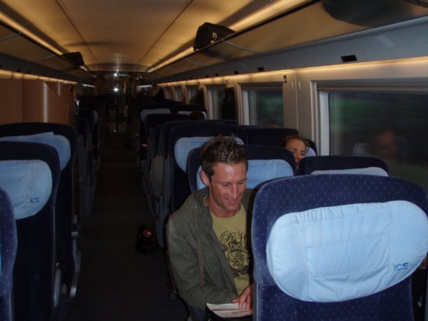 silence in the train