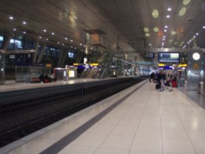 Trainstation at Frankfurt Airport