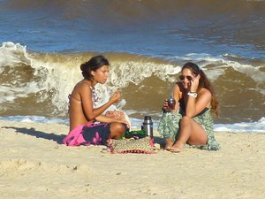 Mate trinken in Uruguay