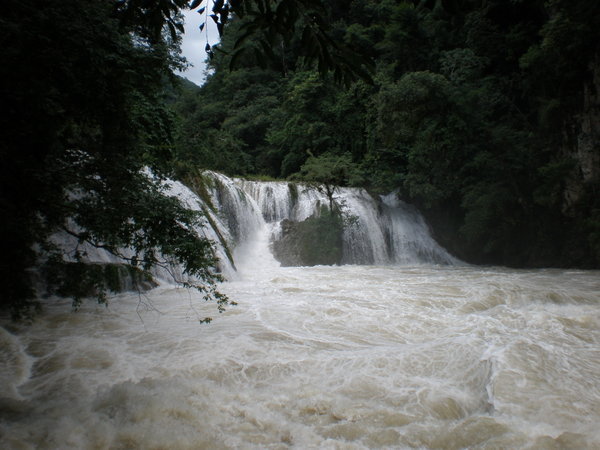 Waterfall in Semuc
