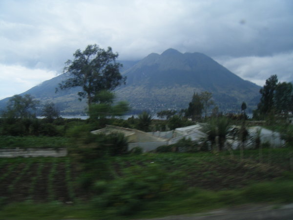 The bus journey home from Otavalo