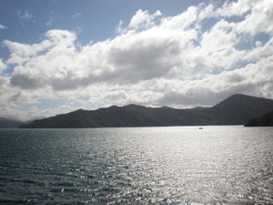 Crossing the Cook Straits to the South Island