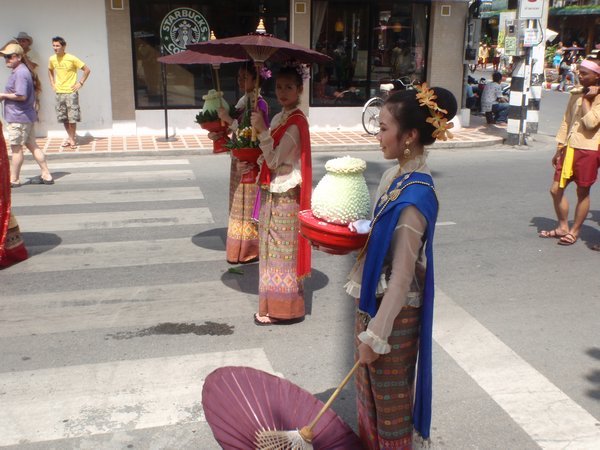 Parade in Chiang Mai