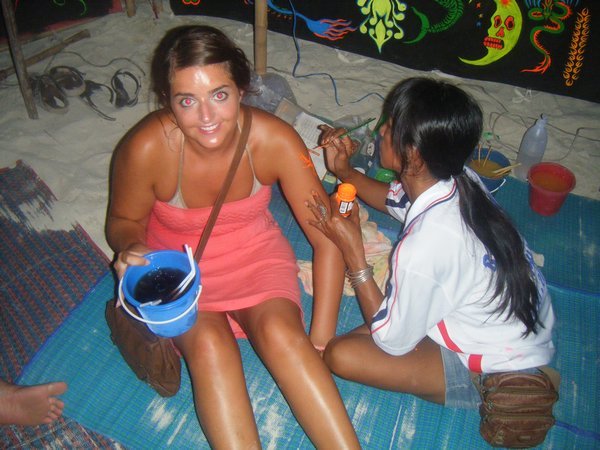 Painted on at the Full Moon Party