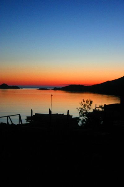 Strømsjøen autum sunrise