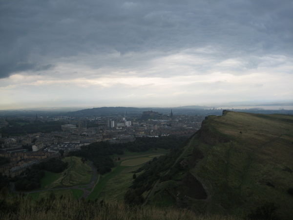 Crags and Edinburgh